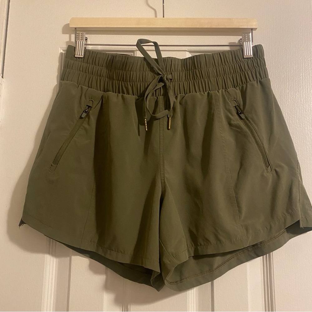 All in Motion Women's Athletic Shorts in Olive